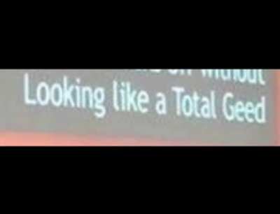 Kaito's perfect class presentation.