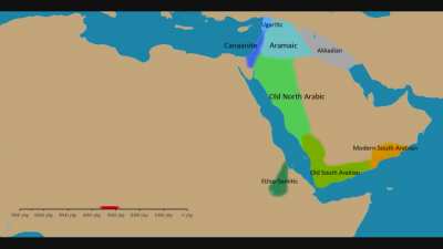 Expansion of Semitic Languages Credit: Ancient Semitic