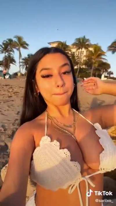 sari may have the best rack on tiktok 🤤