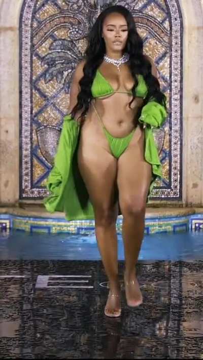 Angela Simmons MatteCollection runway 🔥🔥