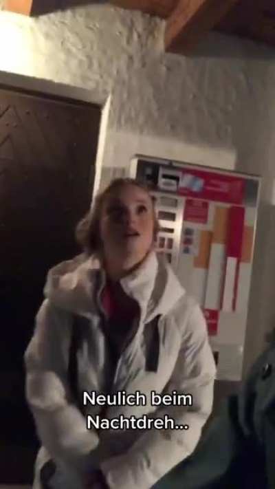 Nachtdreh für „Frühling“ … TikTok von Moritz Bäckerling vom 08.06.22