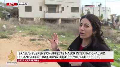 The Zionist occupation to suspend 37 aid groups working in Gaza for failing to meet new vetting rules