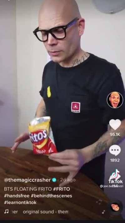 Frito magic trick
