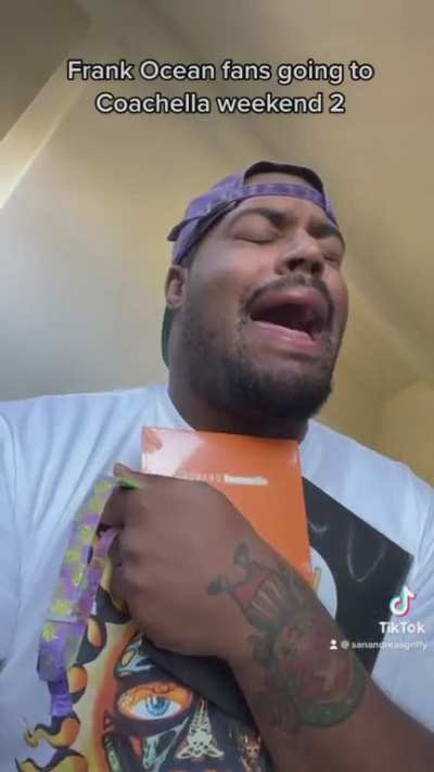 Frank Ocean fans at Coachella Weekend 2