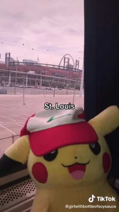 A stolen Pikachu