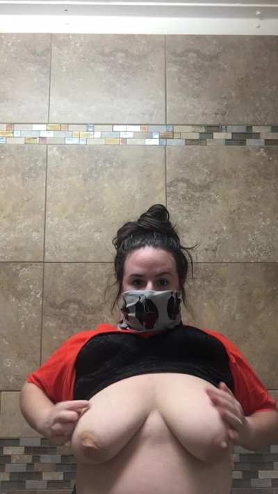 Droppin the boobies like Kevin stopped his famous chili