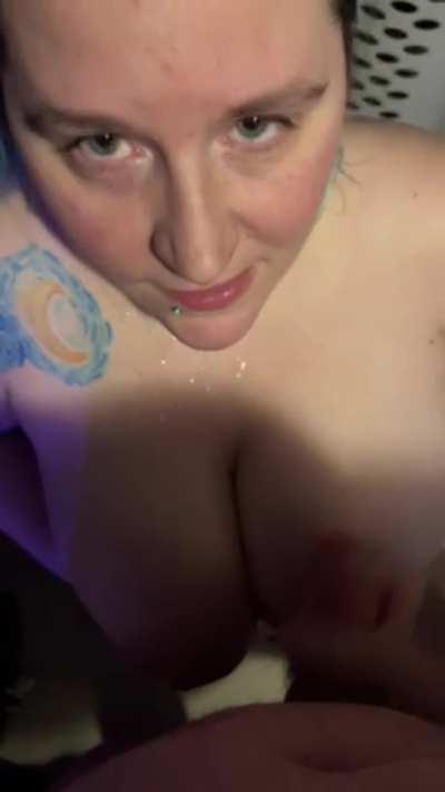 Glazing my tits