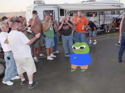 He made some frens