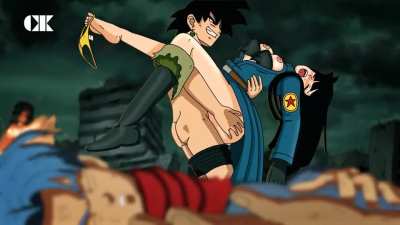 Goku Black and Mai