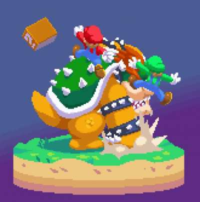Mario Diorama