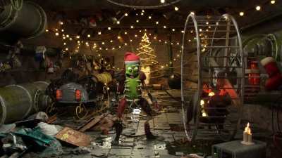 New Year's Eve Pickle Rick 🎄🔥🥒