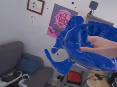 I've found this weird floating fluid, it does have a strong arcane aura, anyone knows what this is?
