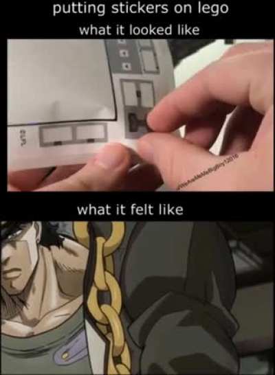lego is my stand