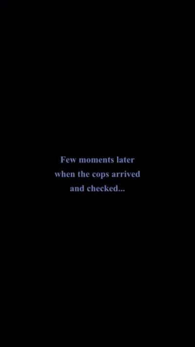 Call the cops...