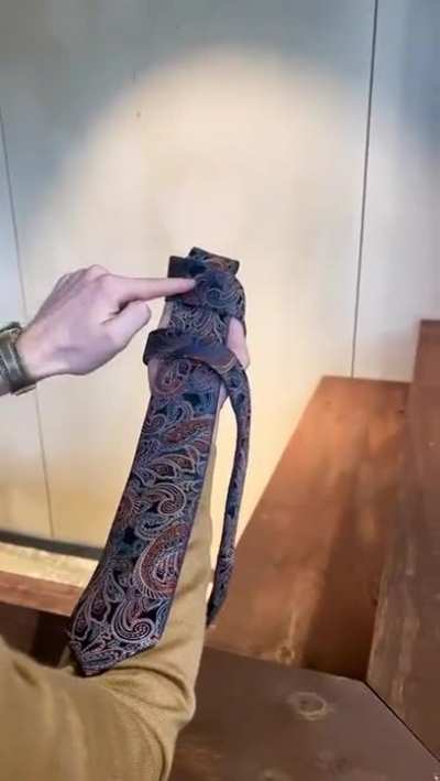 The easiest technique to tie the knot