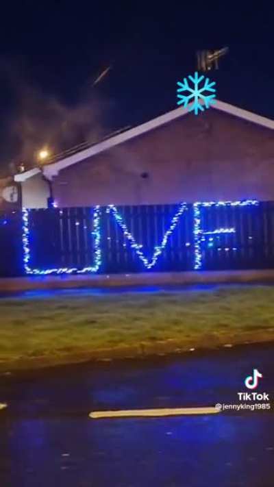 “Christmas”’decorations in Derry