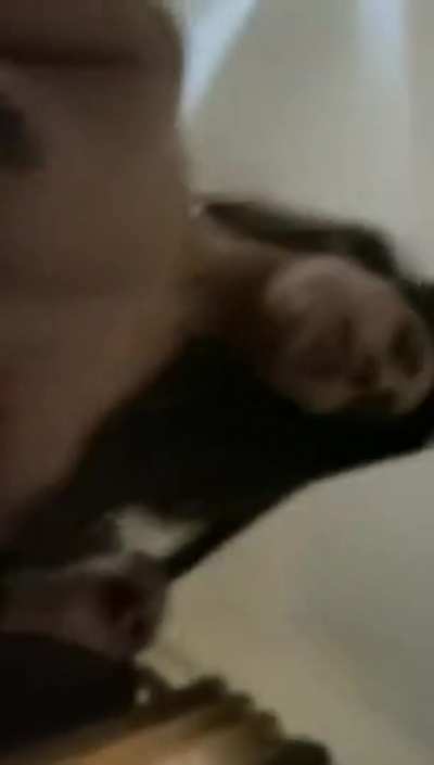 Horny babe riding on her boyfriend dick link in comment