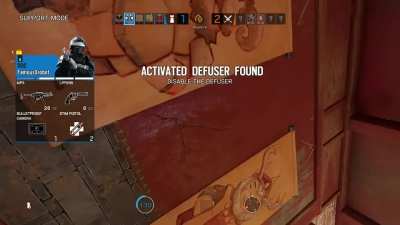 My neck after breaking my back clutching a 1v4