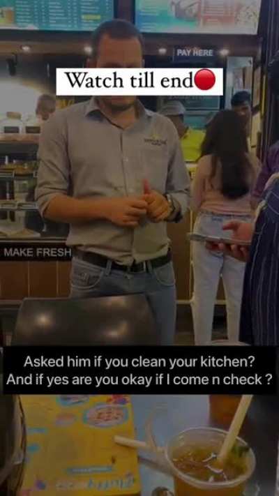 Kannu ki chai more like cockroach ki chai beware watch ur drinks and straw before consuming location (wakad)
