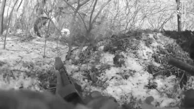 Eight-hour battle of Ukrainian soldiers of the 1st Special Operations Detachment of the 8th Special Purpose Regiment in the Kursk region. [7 minutes video]