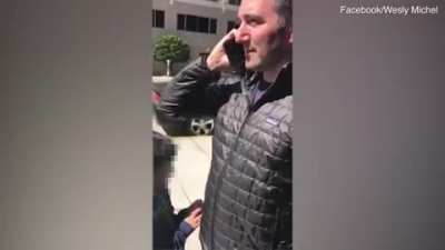 Father calls cops on black man trying to enter his building, and then gets rekt.