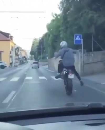 Just a normal biker