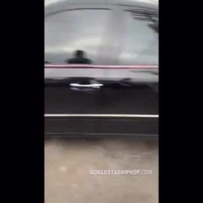 Man Keys Mercedes & Pays the Price (Feat. WorldStar)