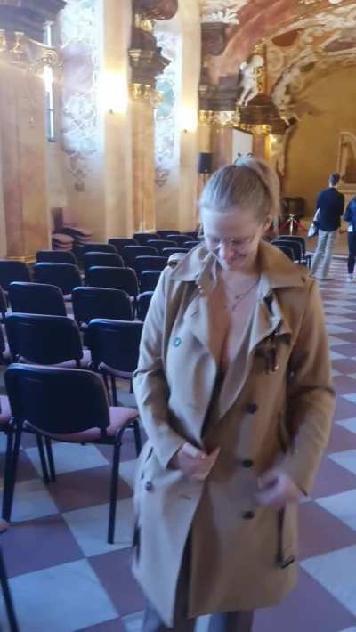 I am a humble student and in this place are sometimes lectures where I politely sit and listen.