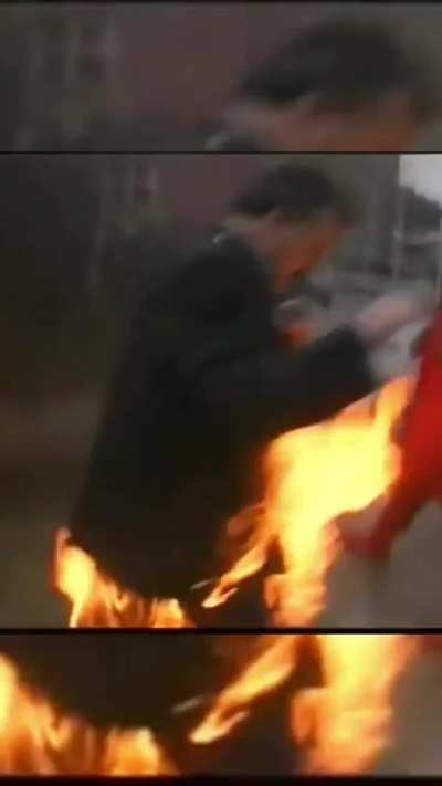Blursed fire drill