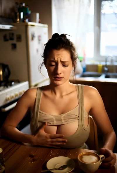 Milk allergy [30sec, Breast Expansion]