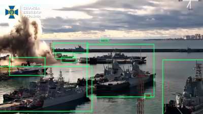 Ukraine’s Underwater Drones Cripple Russian Submarine in Novorossiysk