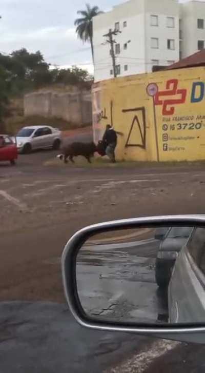 Working as a delivery man is tough in Brazil