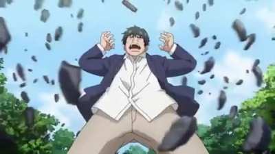 Snickers x Dr. Stone commercial