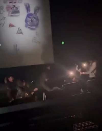 I set the FNAF movie theatre fight to Order.