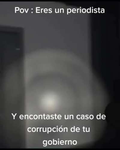 pov eres un periodista que encuentra un caso de corrupción en latam
