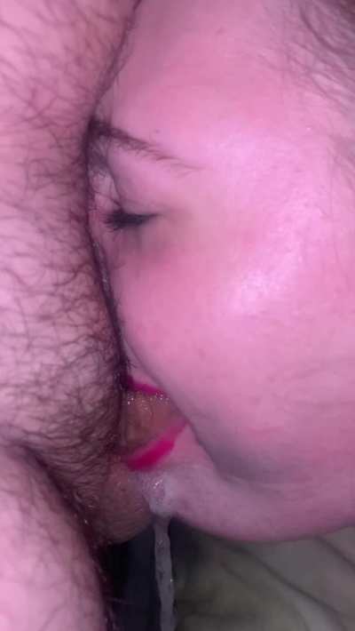 Nothing better than gag spit