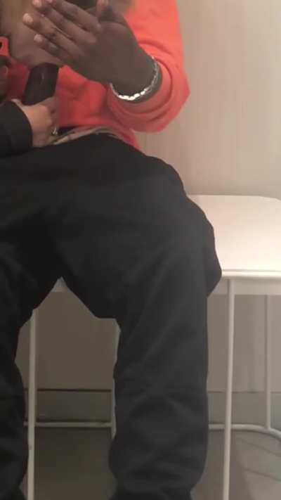 BF was outside waiting for me while I sucked a stranger in the changing room