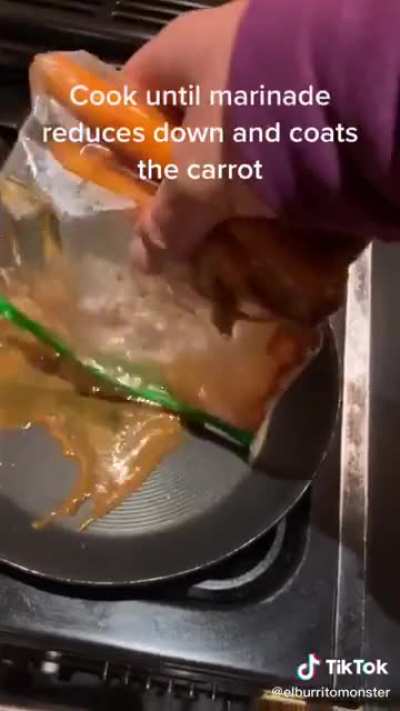 Carrot hotdog