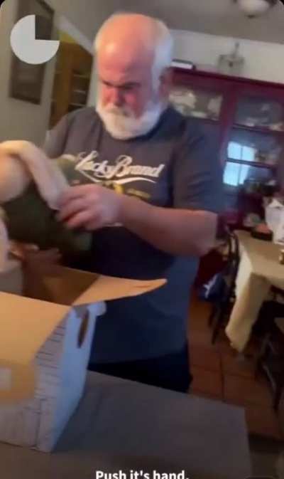 Man gets to hear his late wife’s voice again