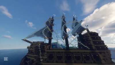 Large-scale galleon 