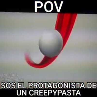 de repente me miro con ojos hiperrealistas pero no le di importancia