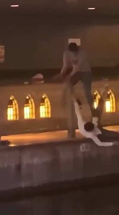Turning a street fight into a homicide in one easy step.