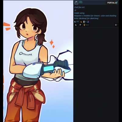 Do NOT go into a fan art comments section on steam