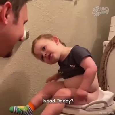 I didn't poop, I peed!