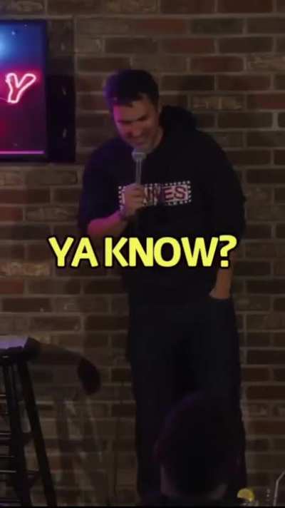 An Attempt was made to interrupt his Stand Up, but failed!!