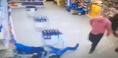 In the liquor store