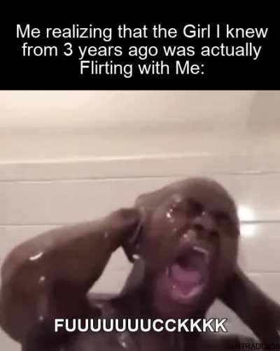 I fucking hate myself.