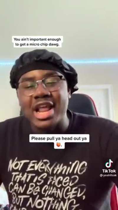 This guy’s bars about antivaxxers (@yeahitsak on TikTok) Hope your head is bopping like mine was!