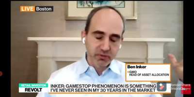 GMO Head of Asset Allocation on GME: 