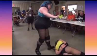 Skye blue wedgie
